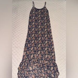 Paisley Print Women's Dress